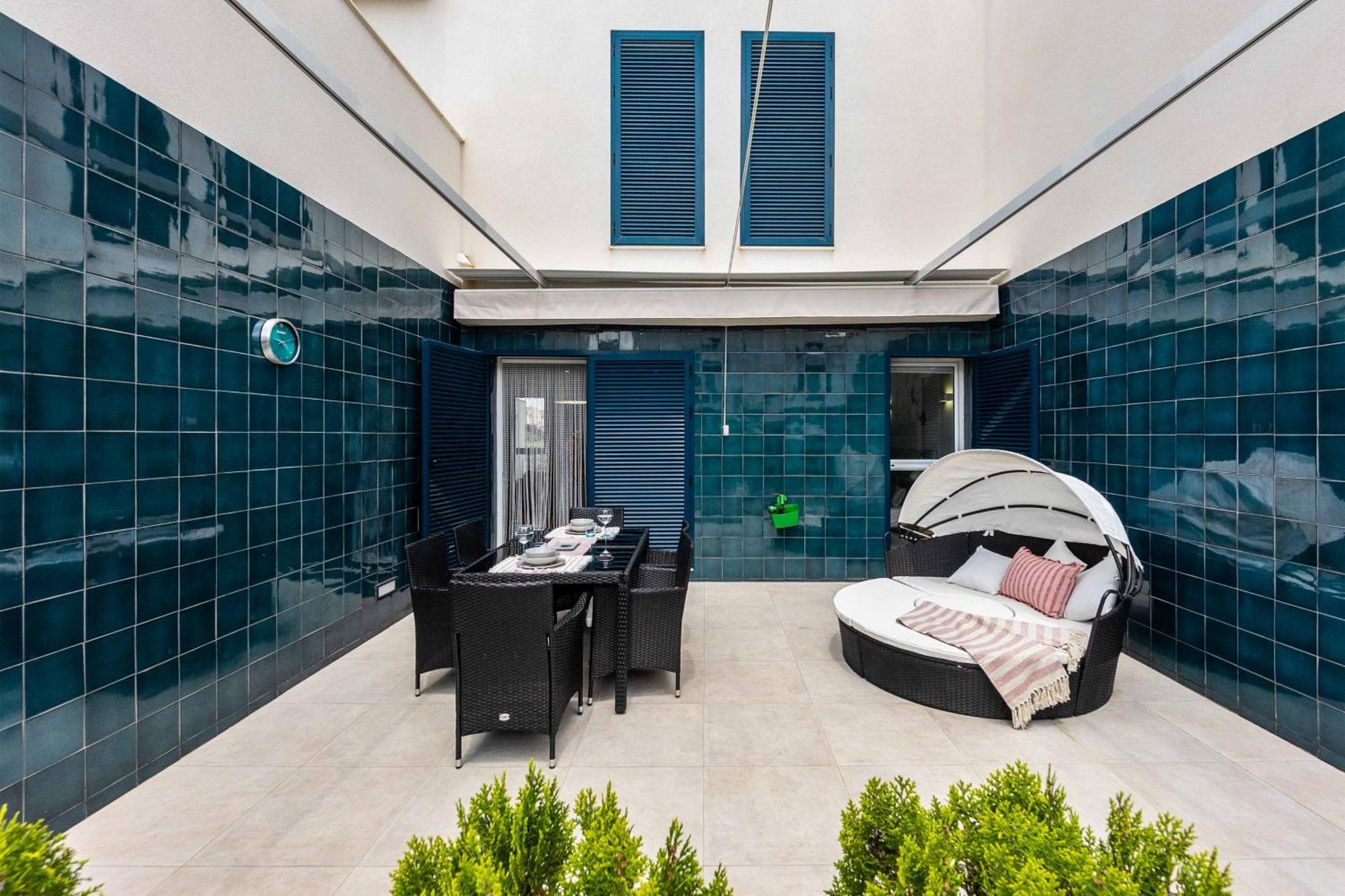 Turquesa Del Mar - Sun & Beach & Golf & Bike - Large Terrace Ground-Floor Spanish Apartment Dehesa de Campoamor  Dış mekan fotoğraf