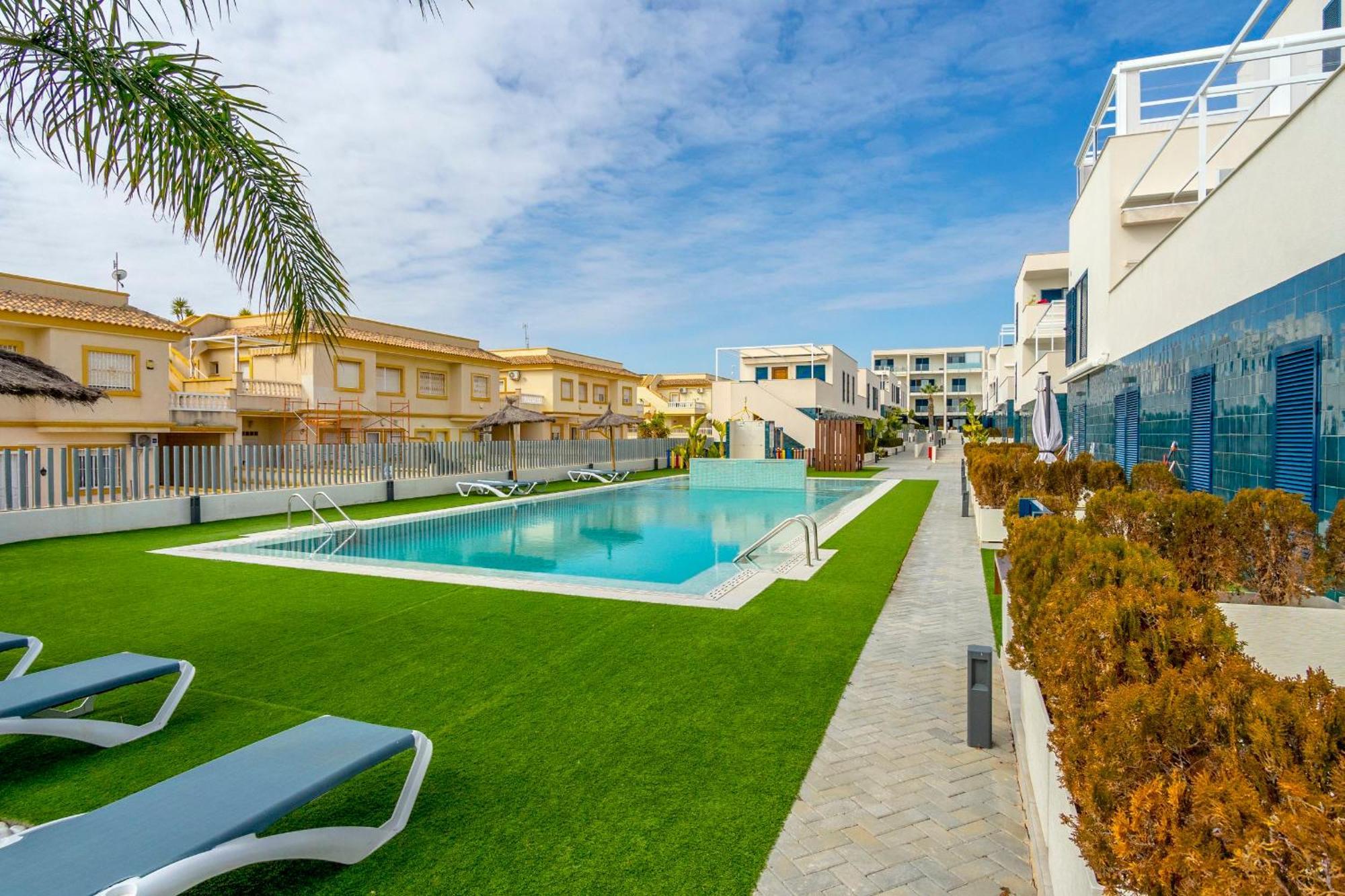 Turquesa Del Mar - Sun & Beach & Golf & Bike - Large Terrace Ground-Floor Spanish Apartment Dehesa de Campoamor  Dış mekan fotoğraf