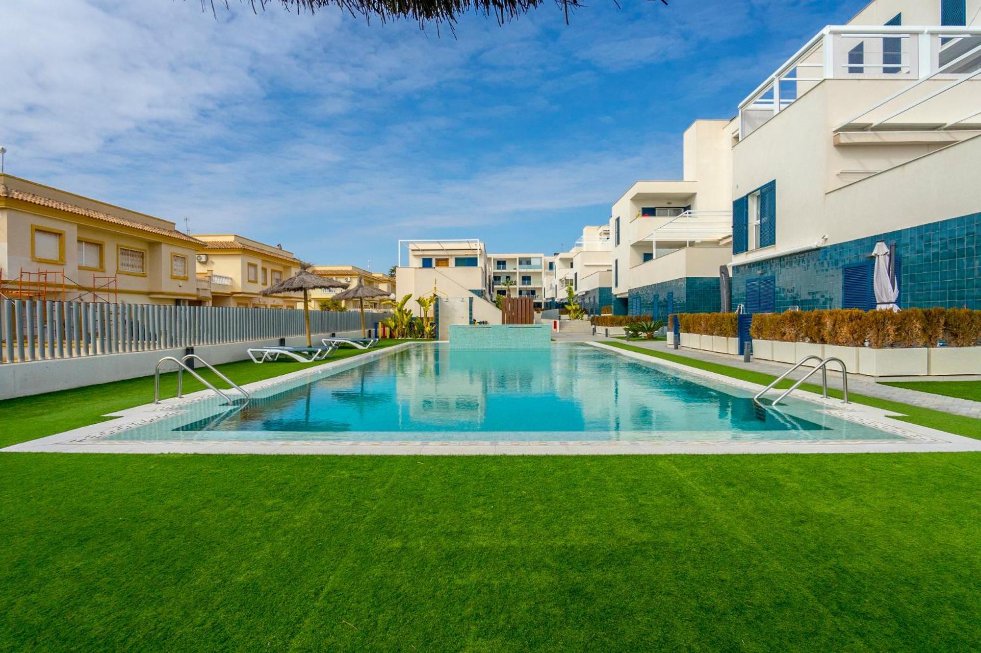 Turquesa Del Mar - Sun & Beach & Golf & Bike - Large Terrace Ground-Floor Spanish Apartment Dehesa de Campoamor  Dış mekan fotoğraf
