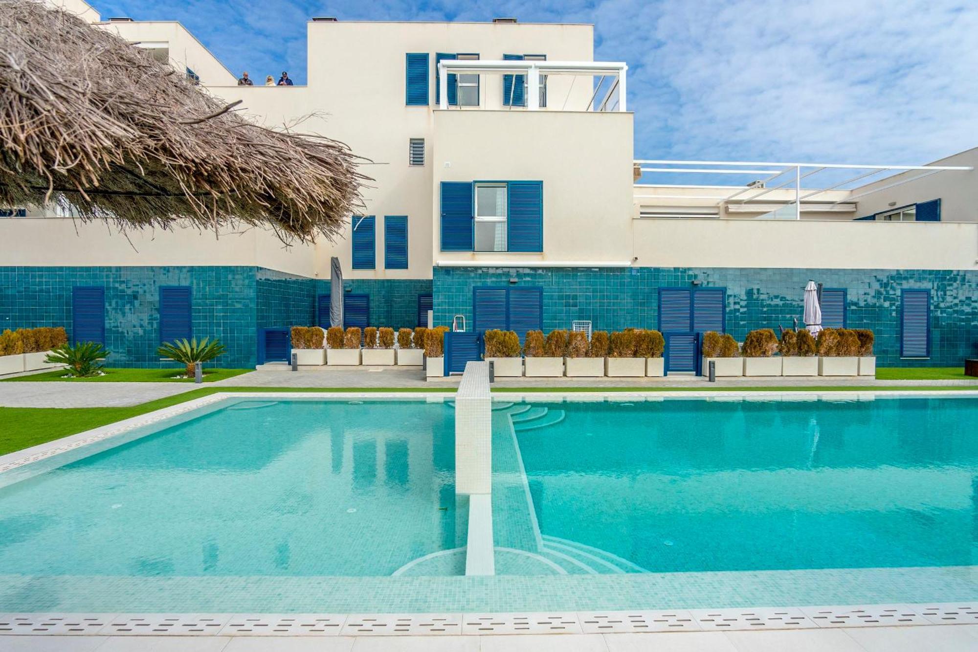 Turquesa Del Mar - Sun & Beach & Golf & Bike - Large Terrace Ground-Floor Spanish Apartment Dehesa de Campoamor  Dış mekan fotoğraf