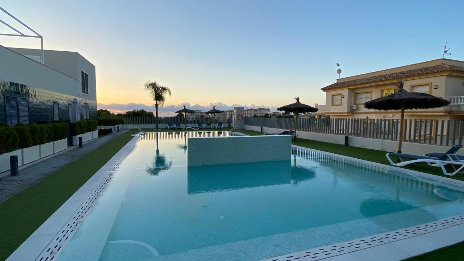 Turquesa Del Mar - Sun & Beach & Golf & Bike - Large Terrace Ground-Floor Spanish Apartment Dehesa de Campoamor  Dış mekan fotoğraf
