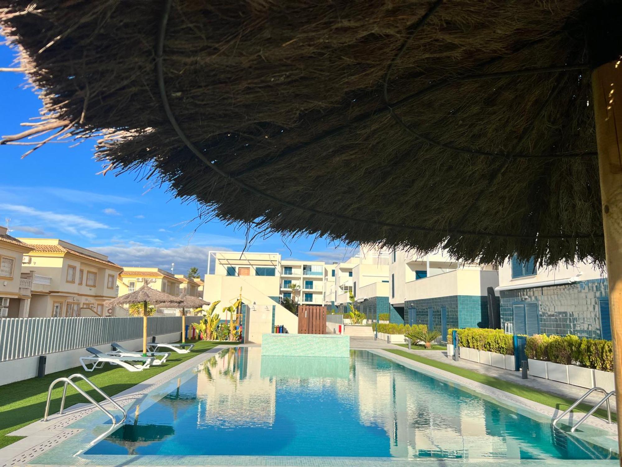 Turquesa Del Mar - Sun & Beach & Golf & Bike - Large Terrace Ground-Floor Spanish Apartment Dehesa de Campoamor  Dış mekan fotoğraf